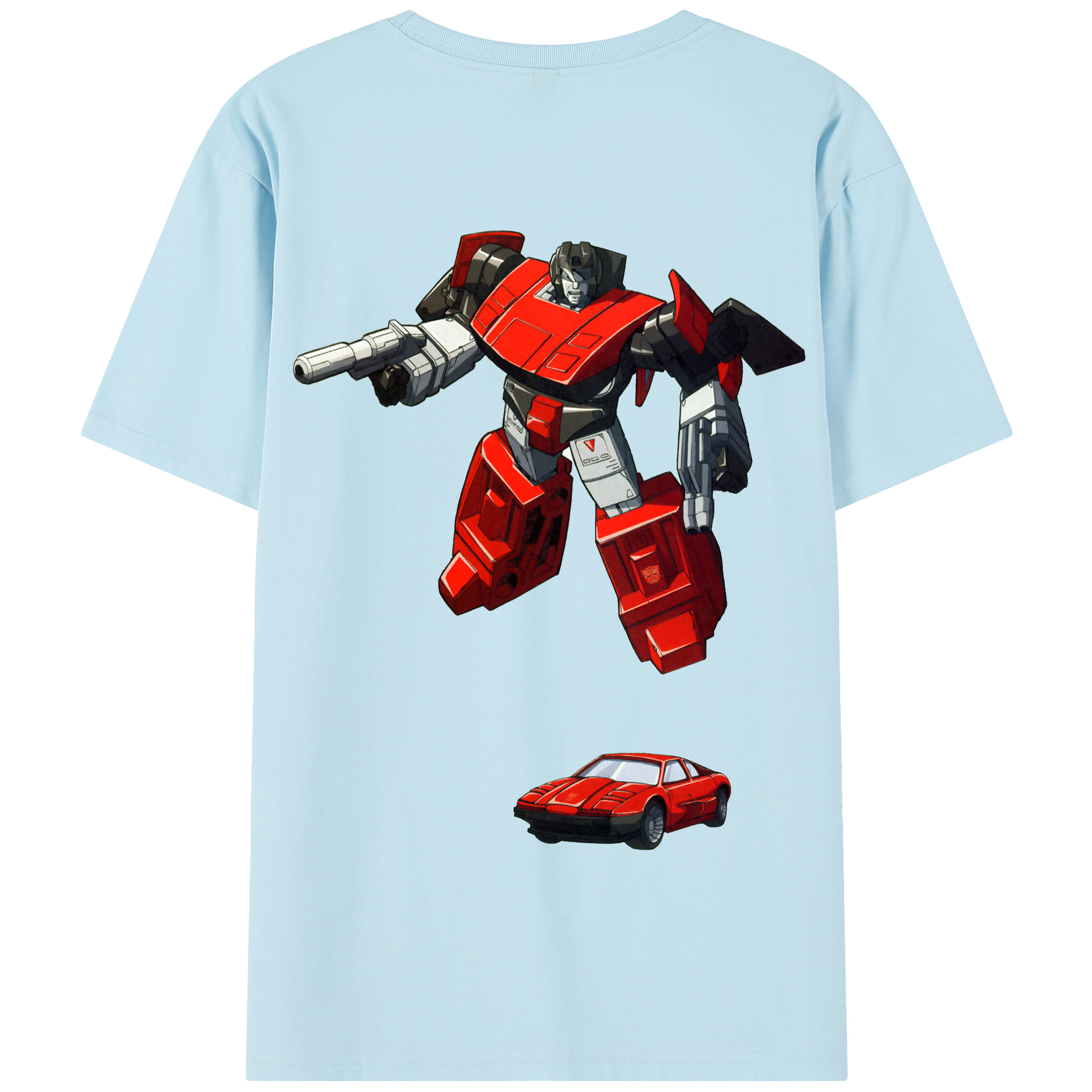 （画像用）  綿100％半袖Tシャツ（背面プリント）